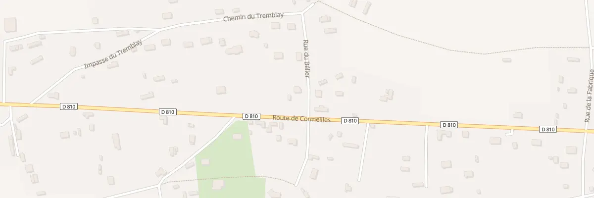 Plan du 45 Rue du Bélier à Lieurey