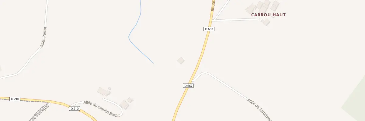 Plan du 4130 Rte du Golf à Coulx