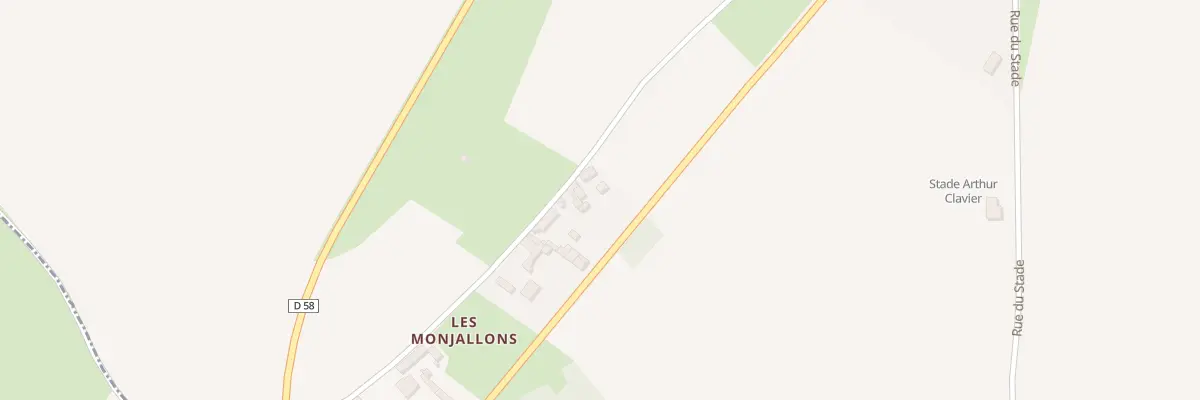 Plan du 2 Les Monjallons à Rilly-sur-Vienne