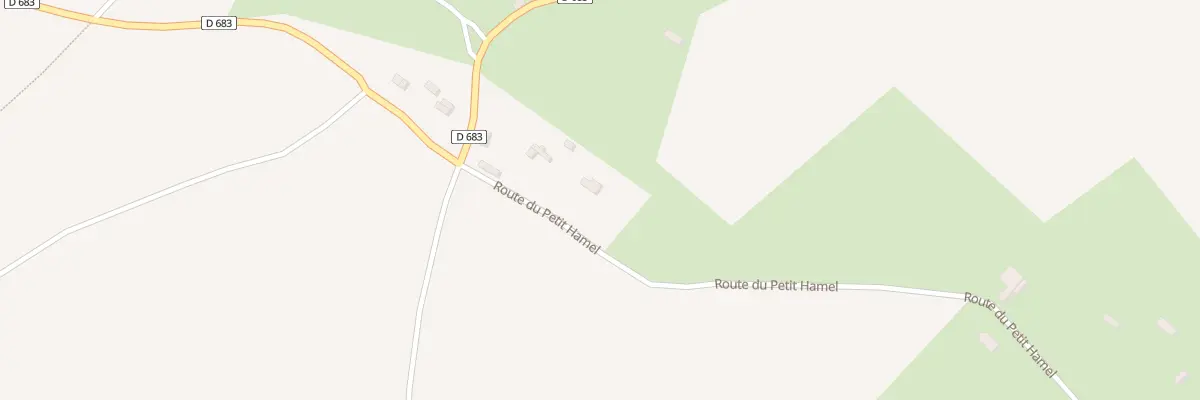 Plan du 540 Rte du Petit Hamel à Selles