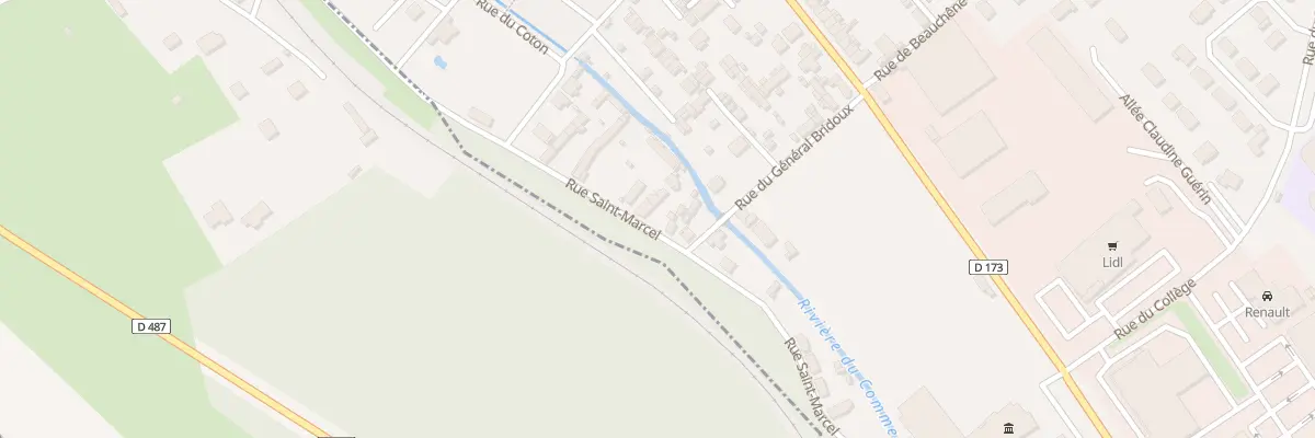 Plan du 24 Rue Saint Marcel à Gruchet-le-Valasse