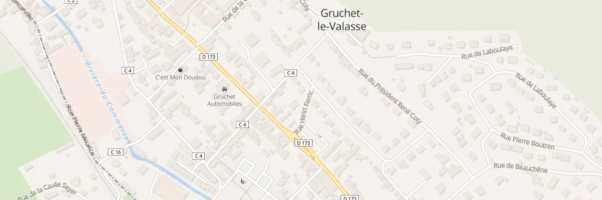 Plan du 19 Rue Henri Ferric à Gruchet-le-Valasse