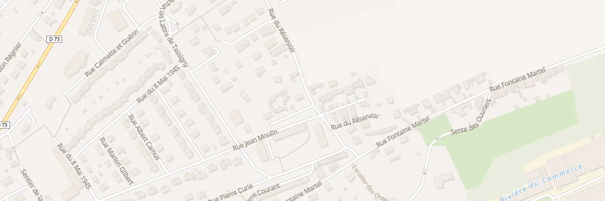 Plan du 50B Rue du Réservoir à Bolbec