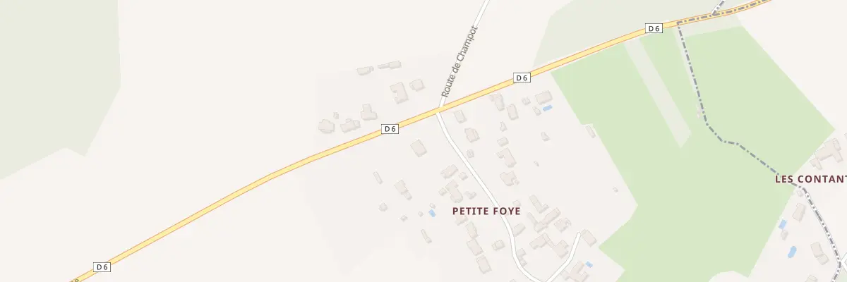 Plan du 2 Rte de la Foye à Bignoux