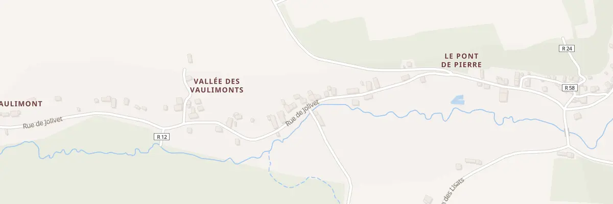 Plan du 15 Rue de Jolivet à Villaines-les-Rochers