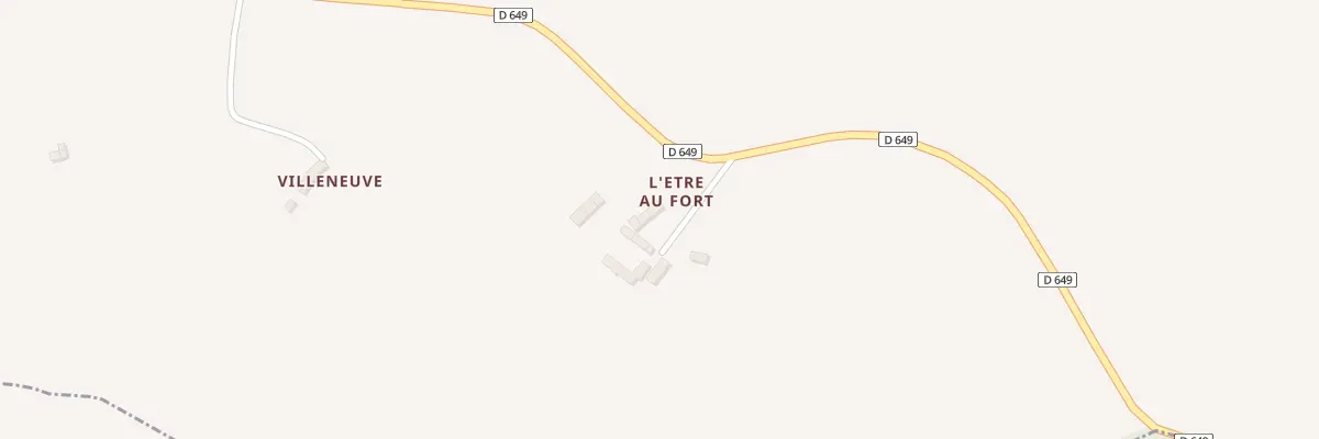Plan du 138 L’Etre au Fort à Saint-Jouin-de-Blavou