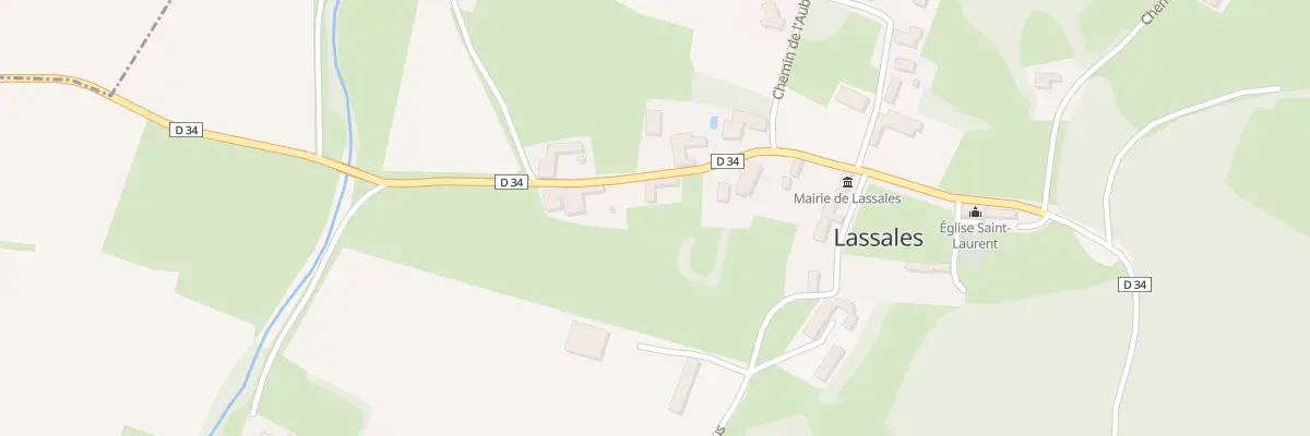 Plan du 4 Che la Carrere à Lassales