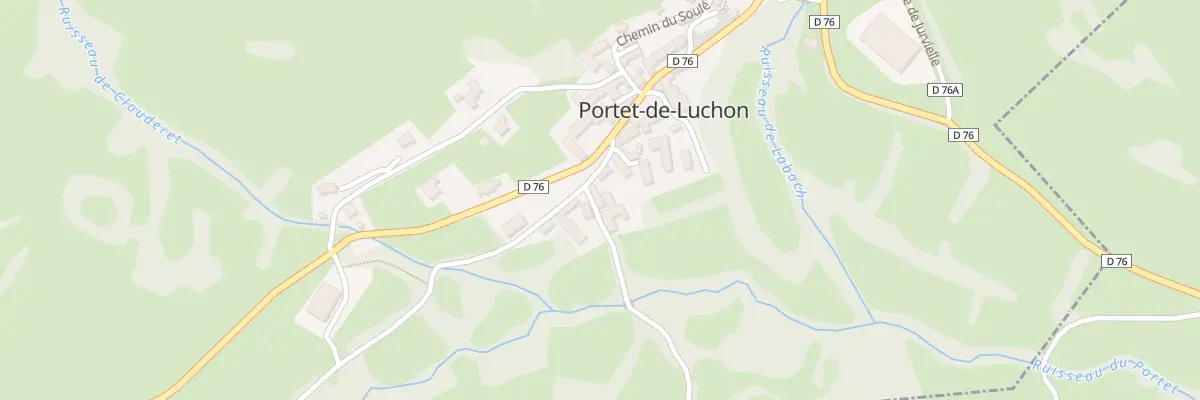 Plan du 9165 Chem de la Debarrade à Portet-de-Luchon