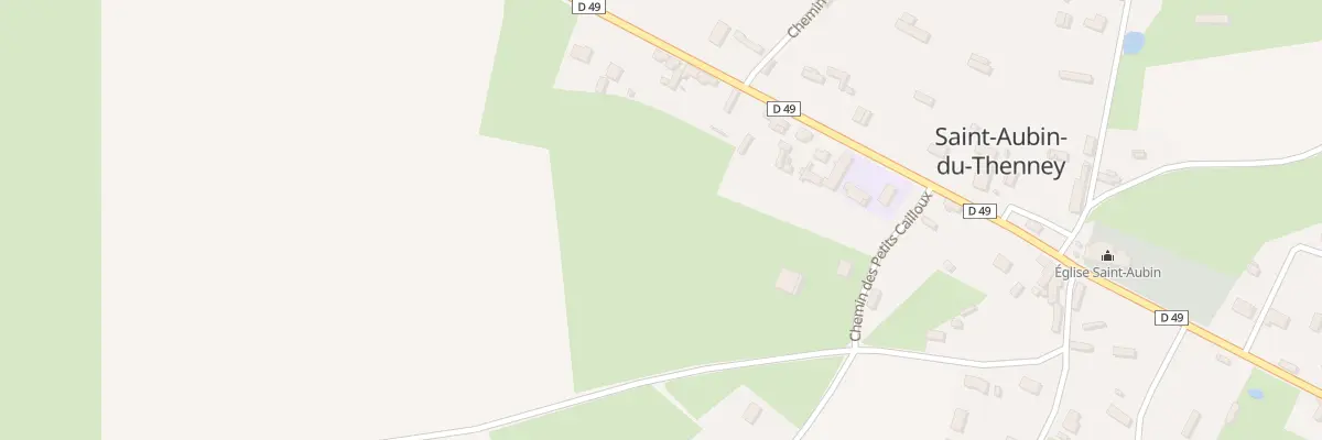 Plan du 72 Che des Petits Cailloux à Saint-Aubin-du-Thenney