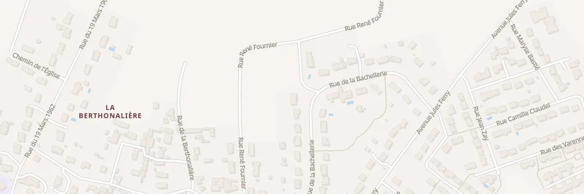 Plan du 15 Rue de la Bachellerie à Naintré