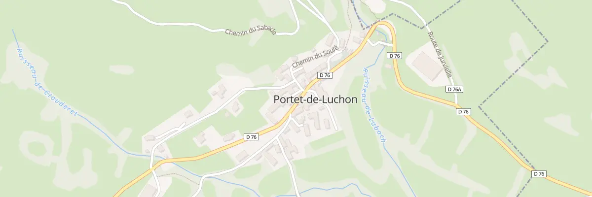 Plan du 9085 Imp du Peyresourde à Portet-de-Luchon