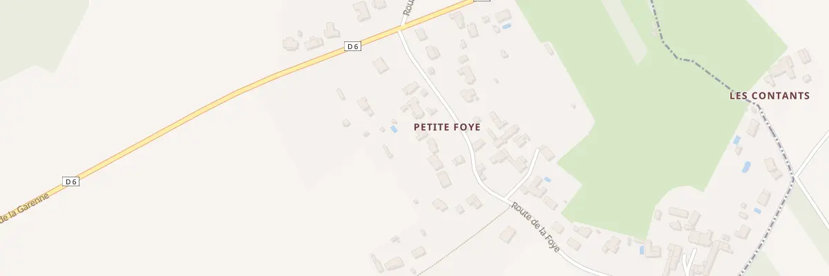 Plan du 10 Rte de la Foye à Bignoux