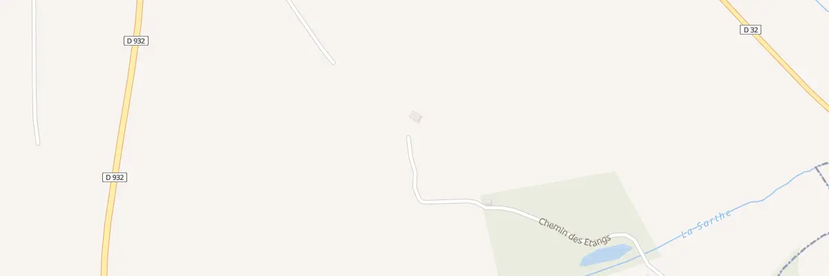 Plan du 5040 La Bachelerie à Moulins-la-Marche