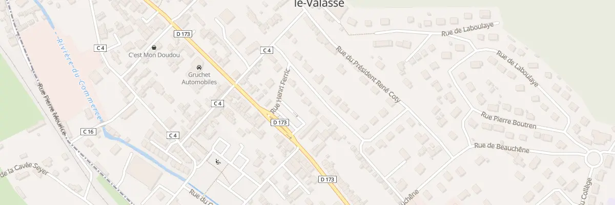 Plan du 13 Rue Henri Ferric à Gruchet-le-Valasse