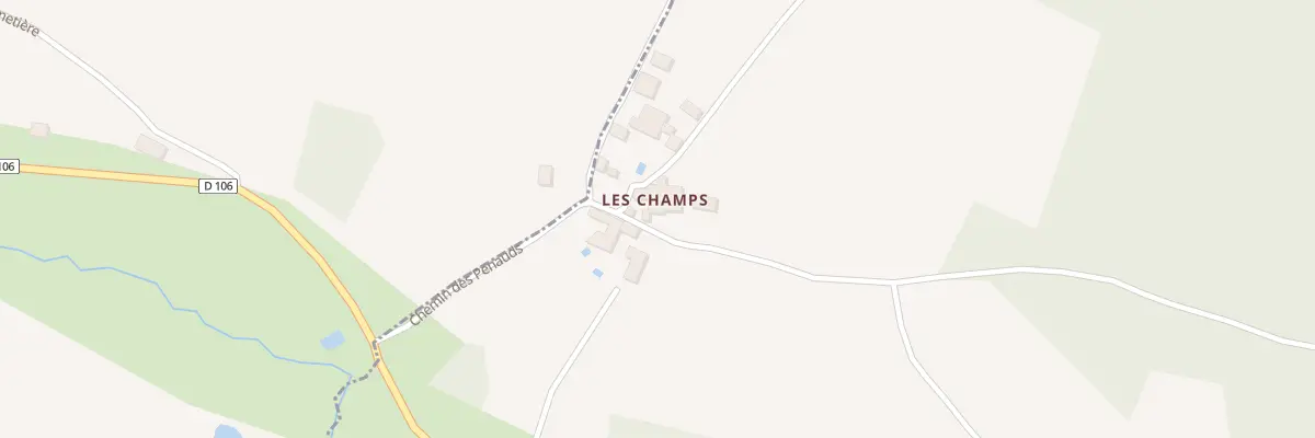 Plan du 35 Che des Biganettes à Saint-Just