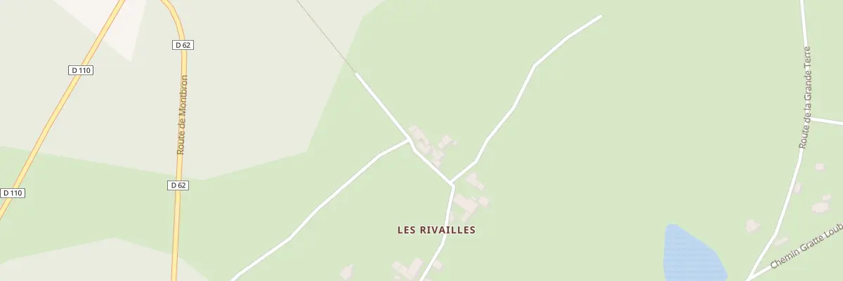 Plan du 10 Les Rivailles à Orgedeuil