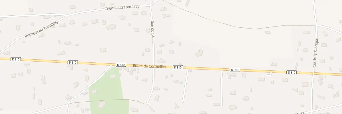 Plan du 620 Rte de Cormeilles à Lieurey