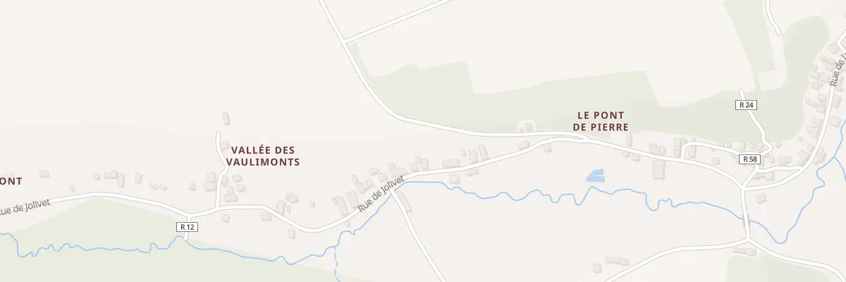Plan du 11 Rue de Jolivet à Villaines-les-Rochers