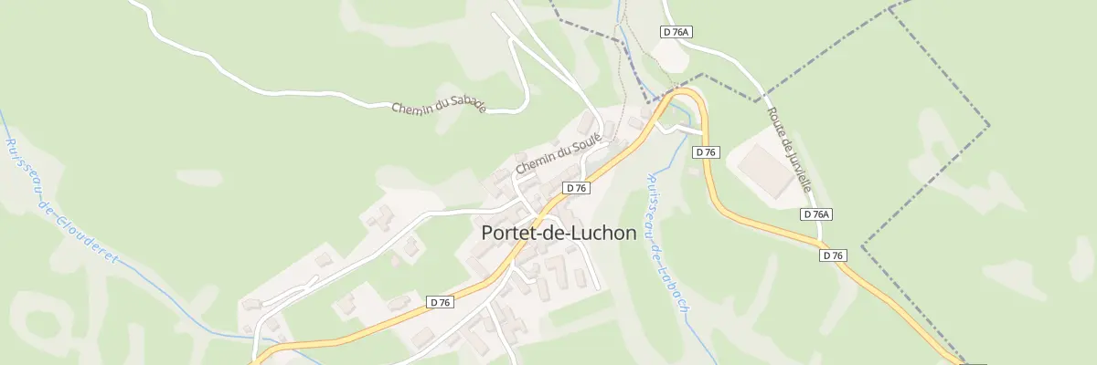 Plan du 544 Rte du Peyresourde à Portet-de-Luchon