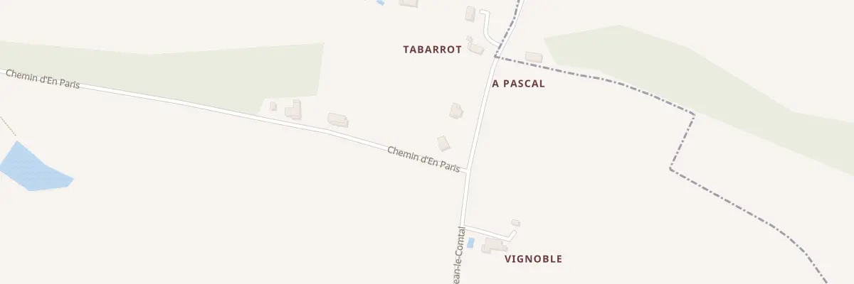 Plan du 2182 Che de Saint Jean le Comtal à Miramont-d’Astarac