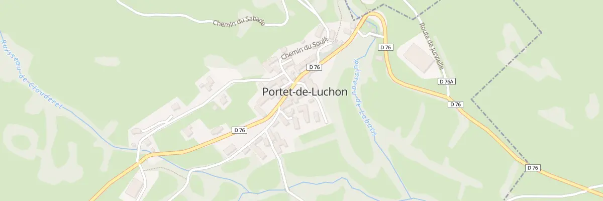 Plan du 9115 Rte du Peyresourde à Portet-de-Luchon