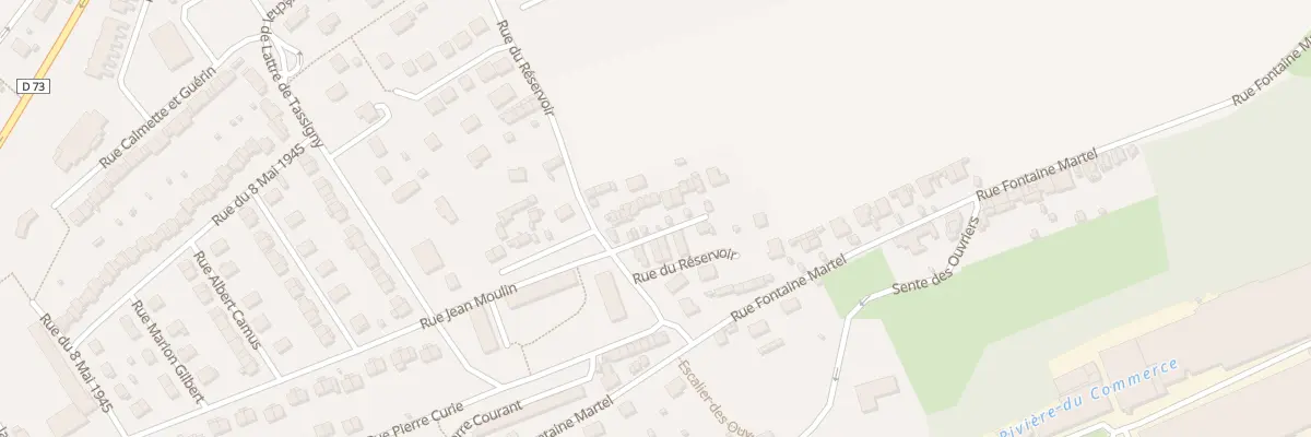 Plan du 45 Rue du Réservoir à Bolbec