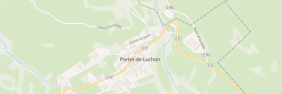 Plan du 540 Rte du Peyresourde à Portet-de-Luchon