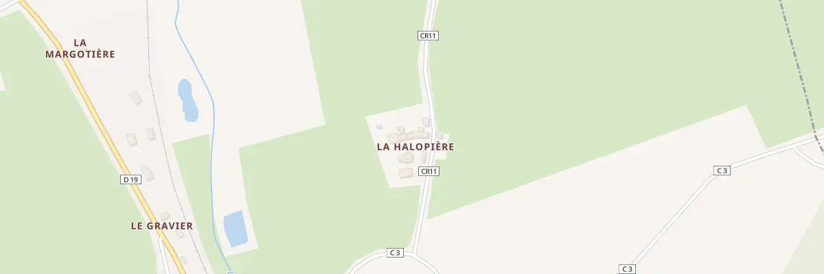 Plan du 5025 La Halopiere à Prévelles