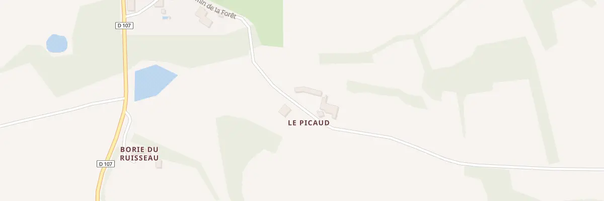 Plan du 19 Le Picaud à Sadillac
