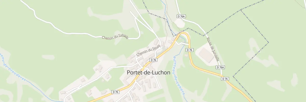 Plan du 9230 Chem du Sabade à Portet-de-Luchon