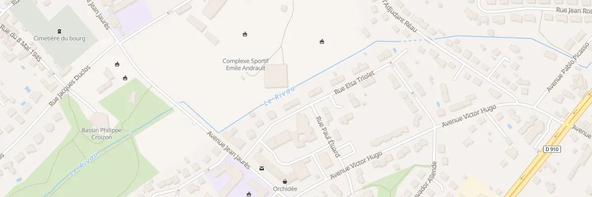 Plan du 26 Rue Elsa Triolet à Naintré