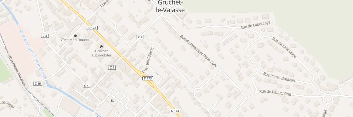 Plan du 14 Rue Henri Ferric à Gruchet-le-Valasse