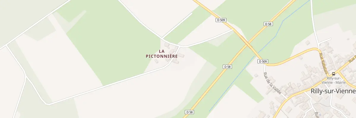 Plan du 22 La Pictonniere à Rilly-sur-Vienne