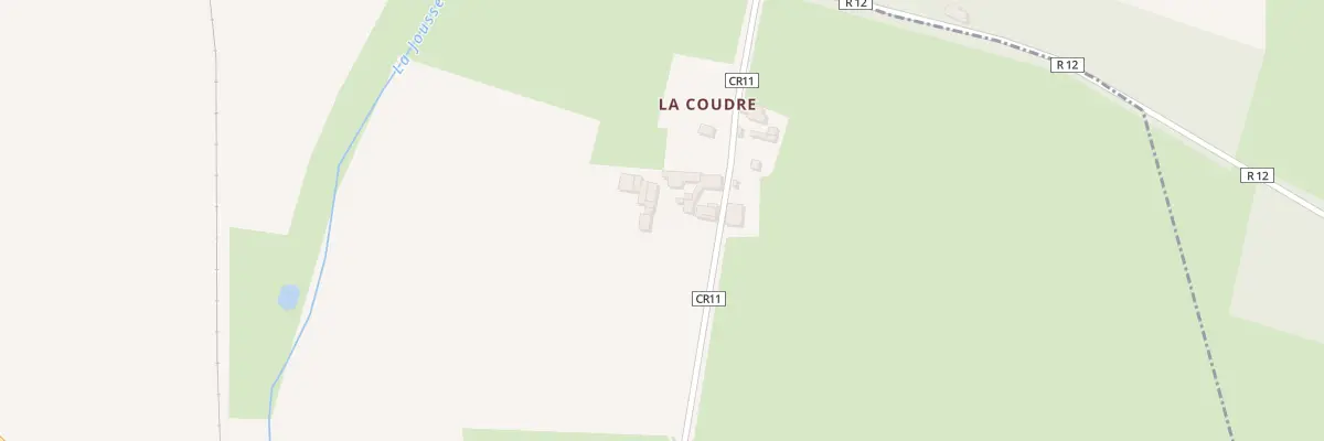 Plan du 5030 La Coudre à Prévelles