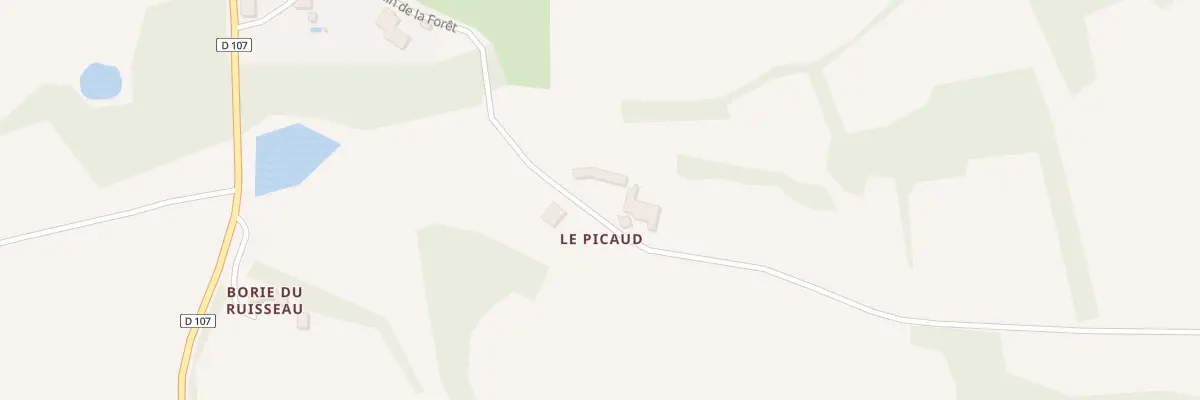 Plan du 18 Le Picaud à Sadillac