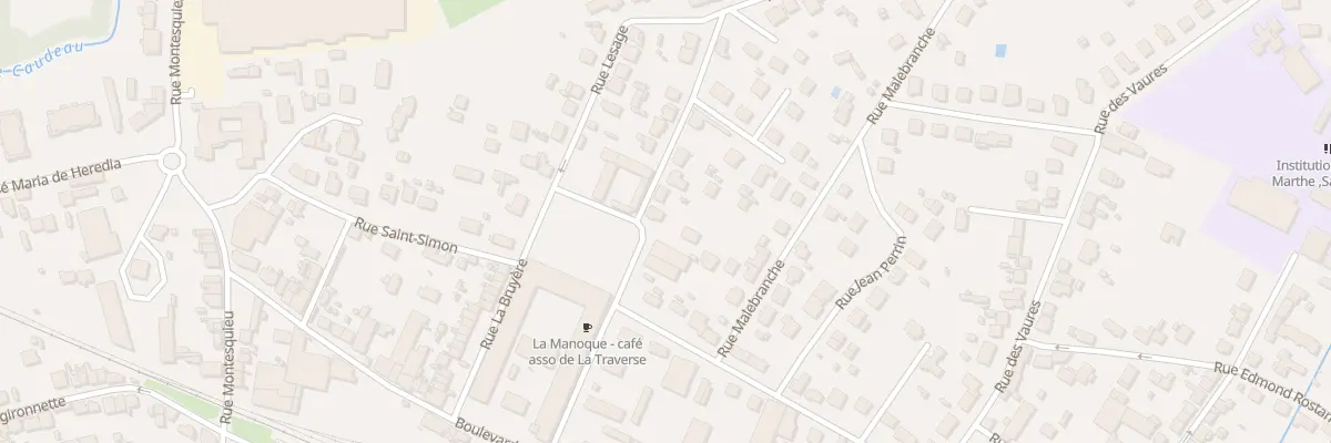 Plan du 17 Rue Jean Nicot à Bergerac