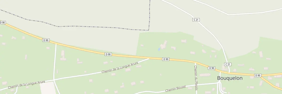 Plan du 245 Rte de Saint Samson à Bouquelon