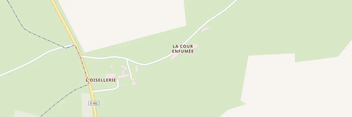 Plan du 69 La Cour Enfumee à Saint-Ouen-de-Sécherouvre
