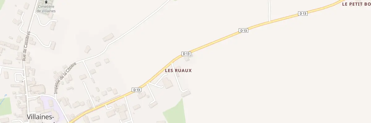 Plan du 5102 Les Ruaux à Villaines-sous-Lucé