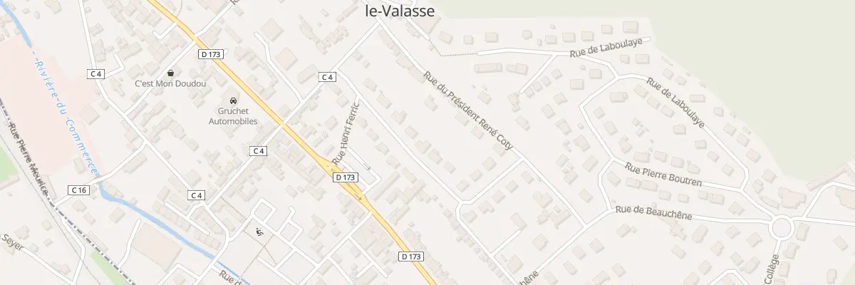 Plan du 12 Rue Henri Ferric à Gruchet-le-Valasse