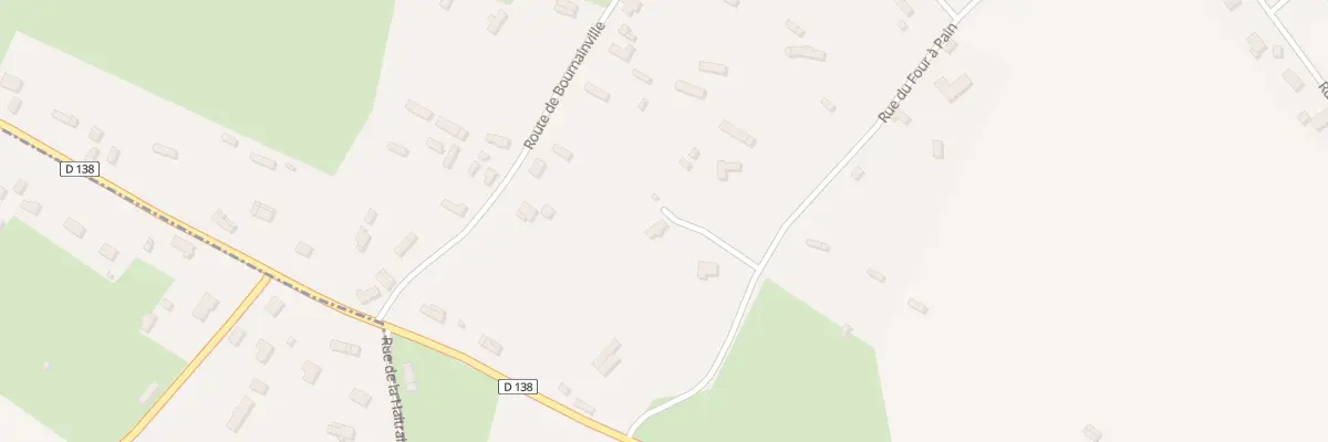 Plan du 1B Rue du Four a Pain à Bournainville-Faverolles