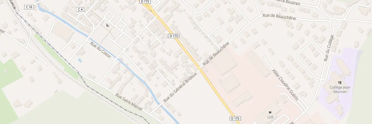 Plan du 5 Rue Charles de Gaulle à Gruchet-le-Valasse