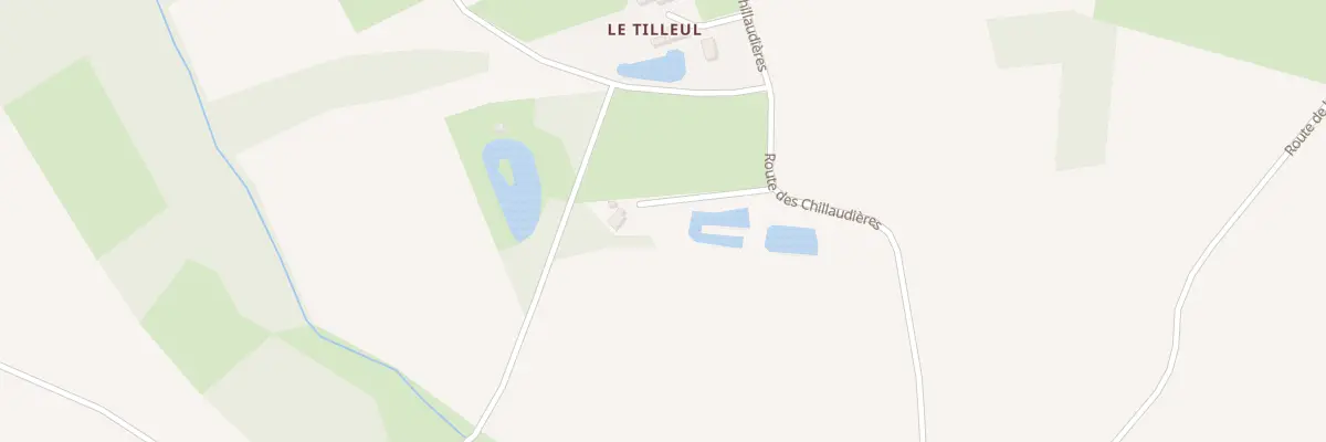 Plan du 254 Le Tilleul à Parçay-sur-Vienne