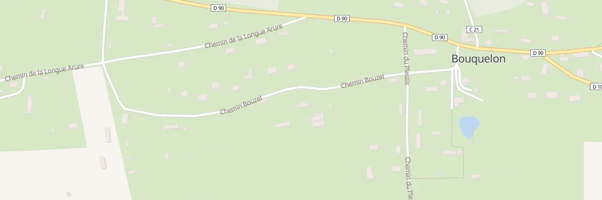 Plan du 144 Che Bouzel à Bouquelon