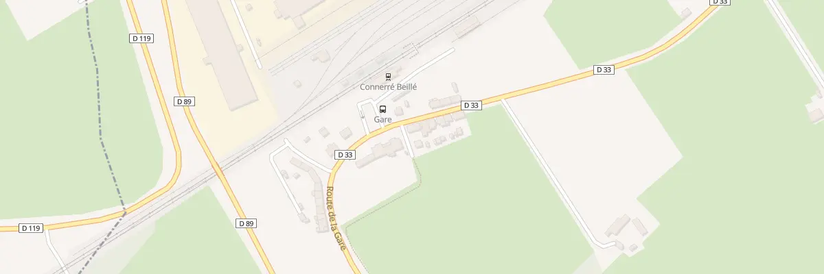 Plan du 67 Rue de la Gare à Beillé