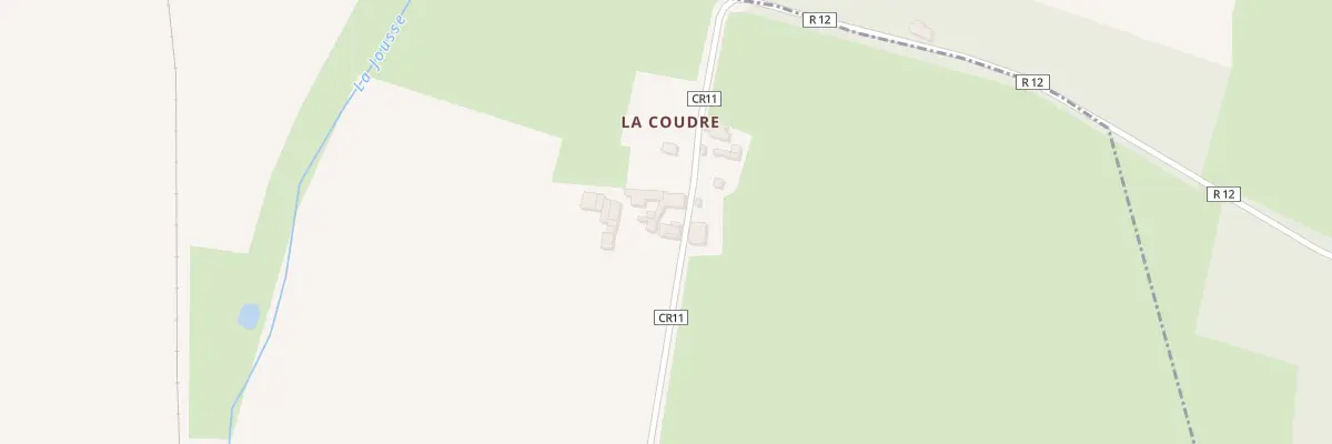 Plan du 5029 La Coudre à Prévelles