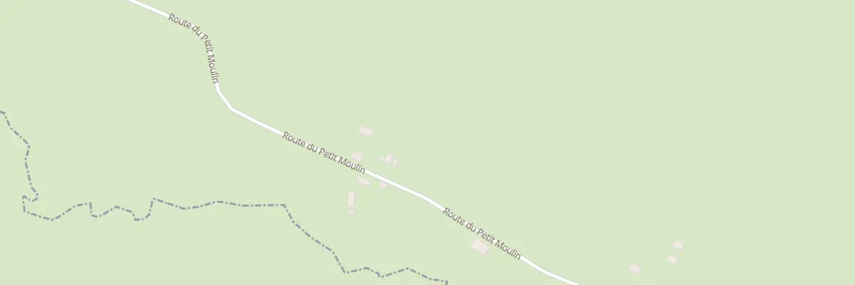 Plan du 911 Rte du Petit Moulin à La Gonfrière