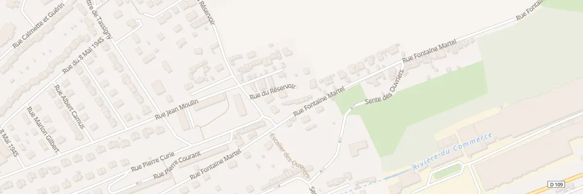 Plan du 73 Rue du Réservoir à Bolbec