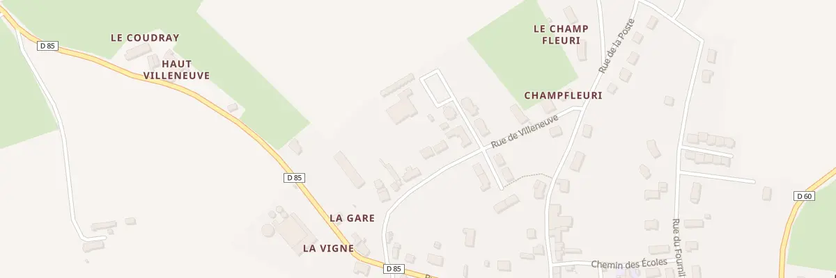 Plan du 4 Rue de Villeneuve à Nogent-le-Bernard