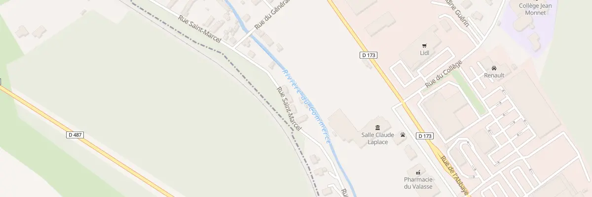 Plan du 10 Rue Saint Marcel à Gruchet-le-Valasse